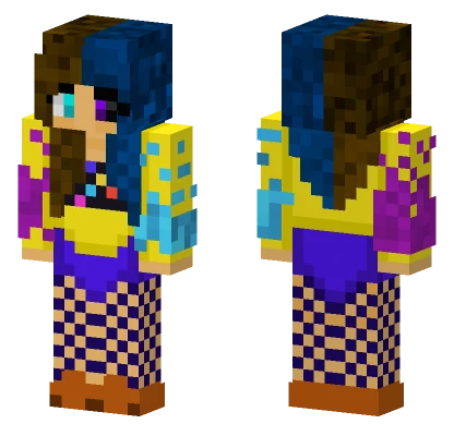 Jade Chica Minecraft skin
