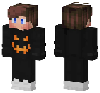 Jajaja Halloween Boy Minecraft skin