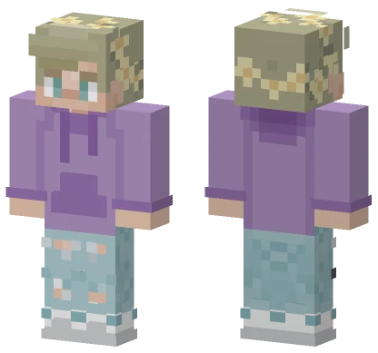 Jake Purple Minecraft skin