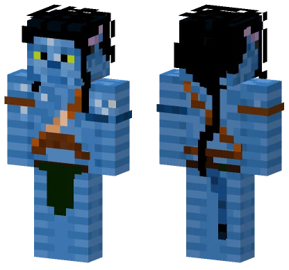 Jake Sully Avatar Minecraft skin