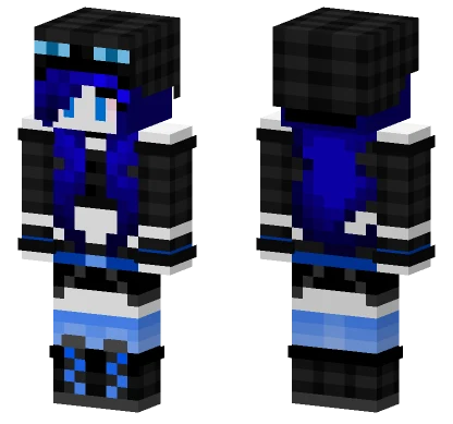Janja21 Blue Robot Minecraft skin