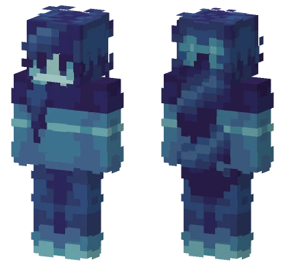 January Blues Minecraft skin
