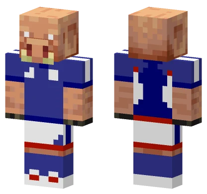 Japanese Piglin Minecraft skin