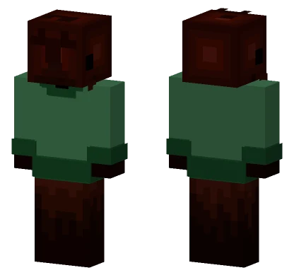 Japanese Rhino Beetle Green Jumper Minecraft skin