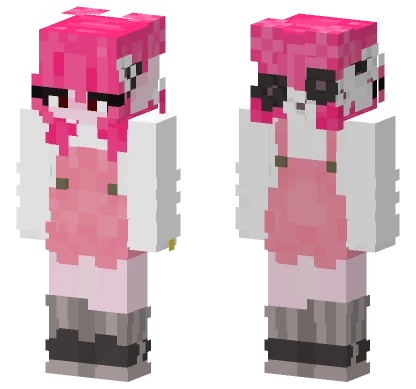 Jardineira Minecraft skin