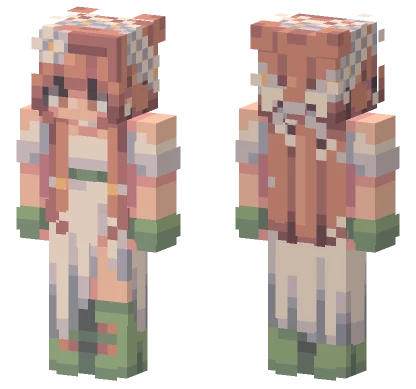 Jasmine Flower RCE Minecraft skin