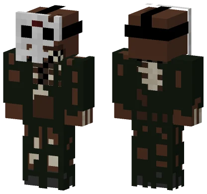 Jason Voorhees Friday 13th Minecraft skin