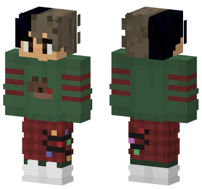Jav Navidad Christmas Sweater Minecraft skin
