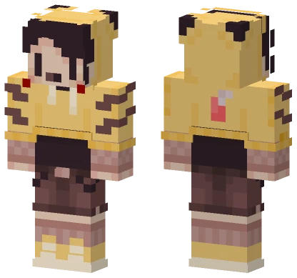 Javichu4610 Yellow Outfit Minecraft skin