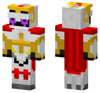 Jawa Bear Purple Heart Minecraft skin