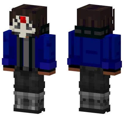 Jaybgaming Commission Blue Jacket Minecraft skin