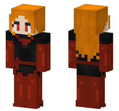 Jean Grey Phoenix Resurrection Minecraft skin