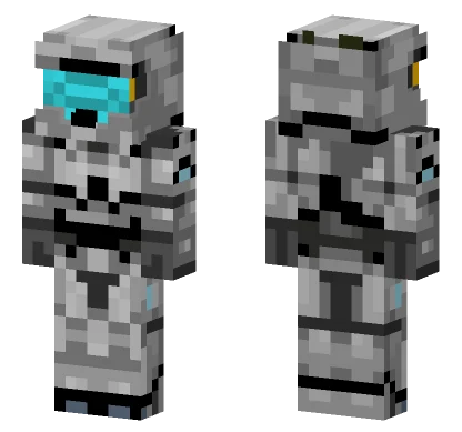 Jefe Maestro Robot Skin Minecraft skin