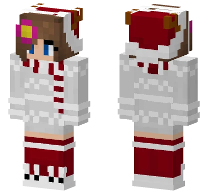Jenny Belle Christmas Skin Minecraft skin