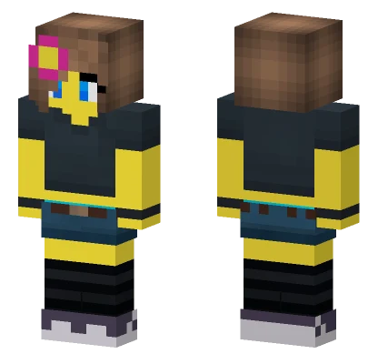 Jenny Belle Noob Skin Minecraft skin