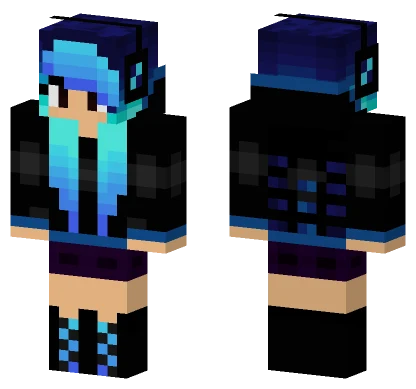 Jenny Mod Character Skin Minecraft skin