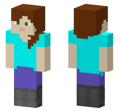 Jenny Mod Character Skin Minecraft skin