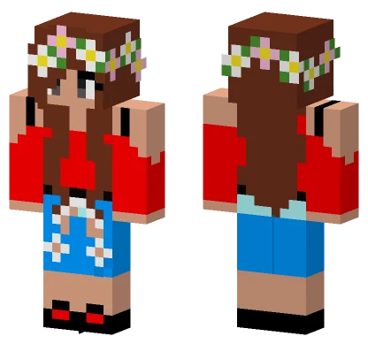 Jenny Mod Girl Skin Minecraft skin