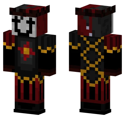 Jester Knight Minecraft skin