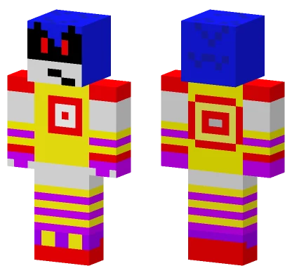 Jester Metal Sonic Minecraft skin