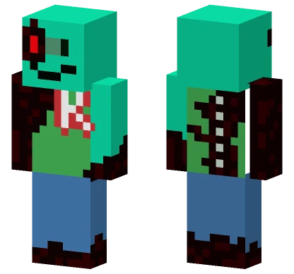Jhon Doe Forsaken Minecraft skin
