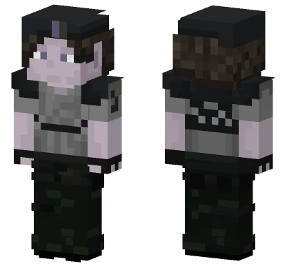 Jill Valentine Remake Minecraft skin
