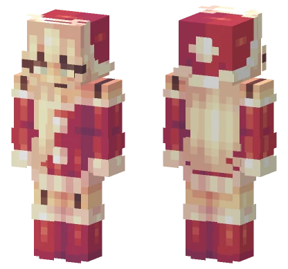 Jingle Bell Girl Minecraft skin