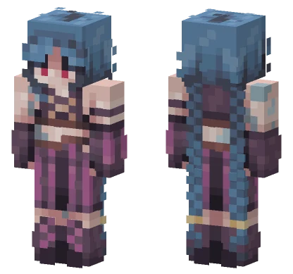 Jinx Minecraft skin