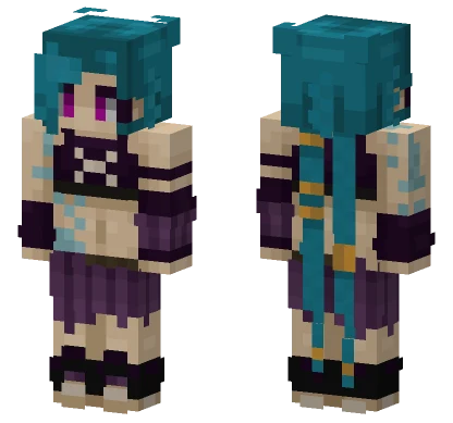 Jinx II Minecraft skin
