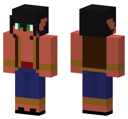 Jinx the Djinn Minecraft skin