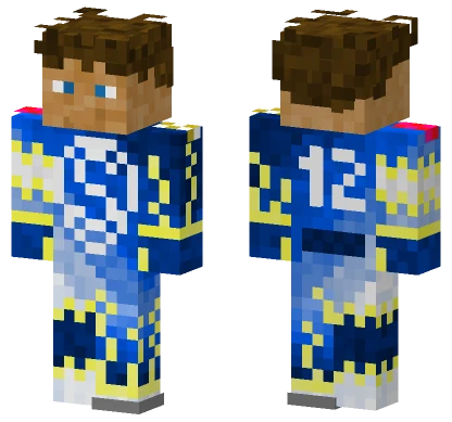 Jkss 12 Blue Outfit Minecraft skin