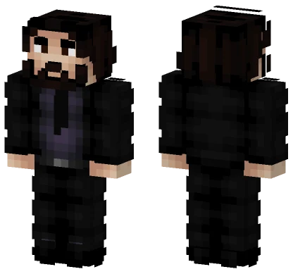 John Wick Chapter 4 Minecraft skin