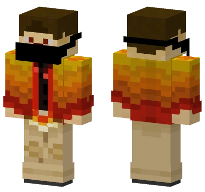 Johu 2 0 Flame 2 Minecraft skin
