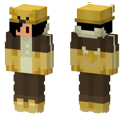 Jojosolos Yellow Yaks Minecraft skin