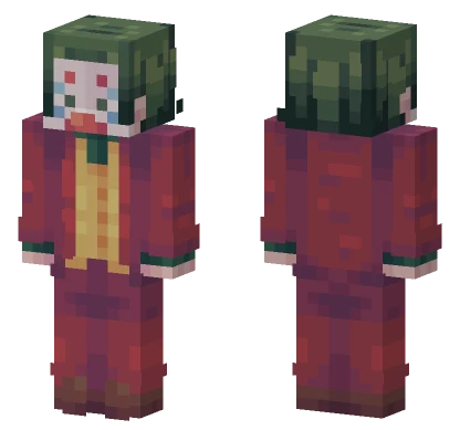 Joker 2019 Minecraft skin