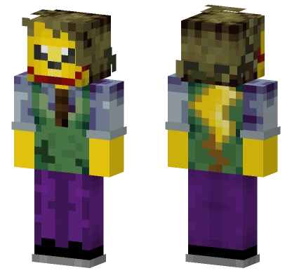 Joker B Minecraft skin