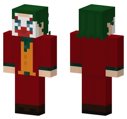Joker Joaquin Phoenix Minecraft skin
