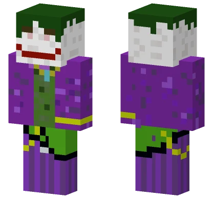 Joker Suit Minecraft skin