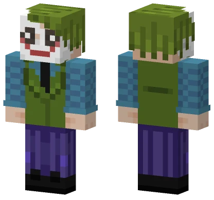 Joker Without Coat Minecraft skin