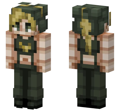 Jolyne Cujoh Minecraft skin
