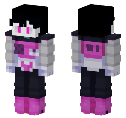 Jonah As Mettaton Minecraft skin