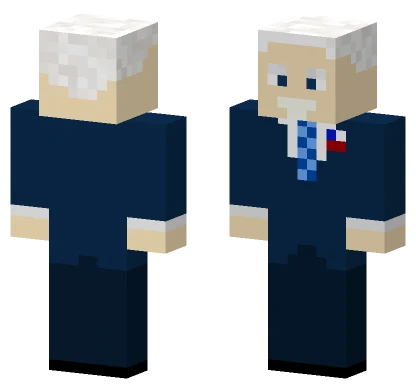 Joseph Robinette Biden Jr Minecraft skin