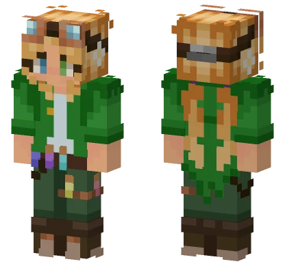 Josephine Steampunk Markup Minecraft skin