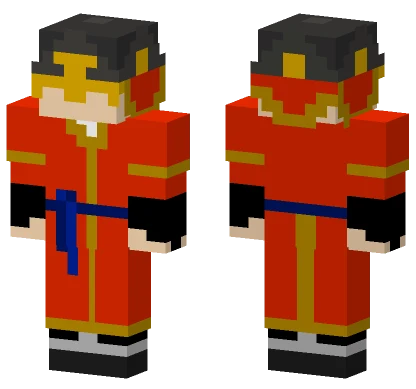 Joseron Red Outfit Minecraft skin