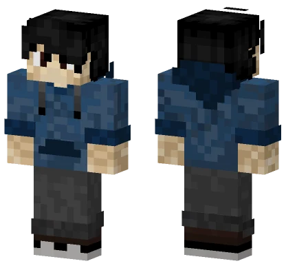 Joshanim8s Blue Outfit Minecraft skin