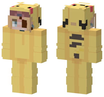 Joshek Pikachu Minecraft skin