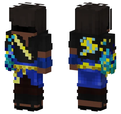 Joshgx Blue Outfit Minecraft skin
