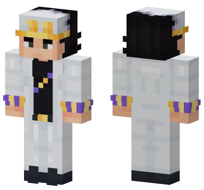 Jotaro Kujo Part 4 Minecraft skin