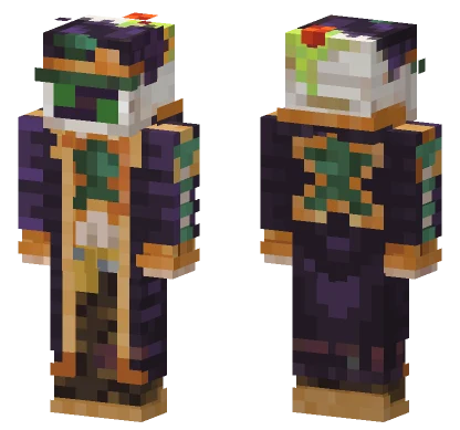 Jotaro Part 4 TV Head Minecraft skin