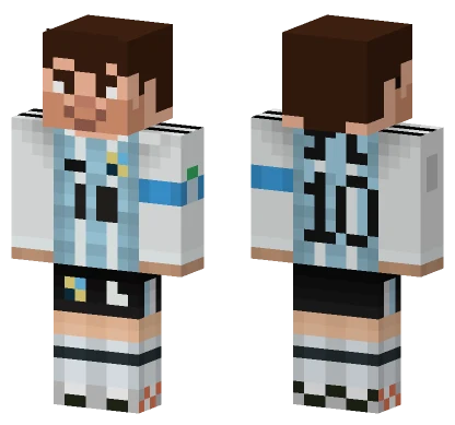 Julian Argentina Footballer Minecraft skin